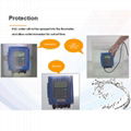 Ultrasonic Flowmeter Wall Mounted IP67 protection TUF-2000B Pipe Type Transducer