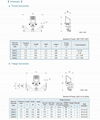 IP68 Integrated Fixed Ultrasonic Flow Meter TUF-2000F Liquid flowmeter Pipe Type