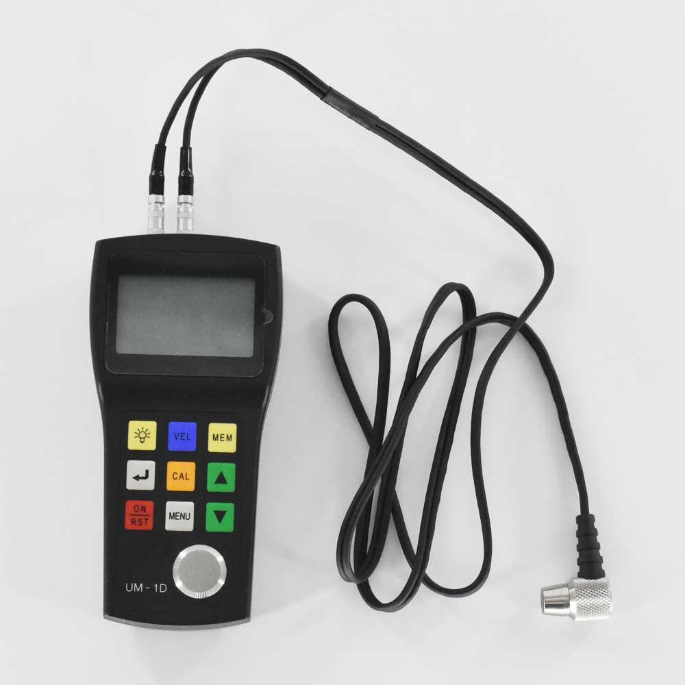 Portable Ultrasonic Thickness Gauge Tester Penetrating Coating UM-1D 0.8-300mm 2