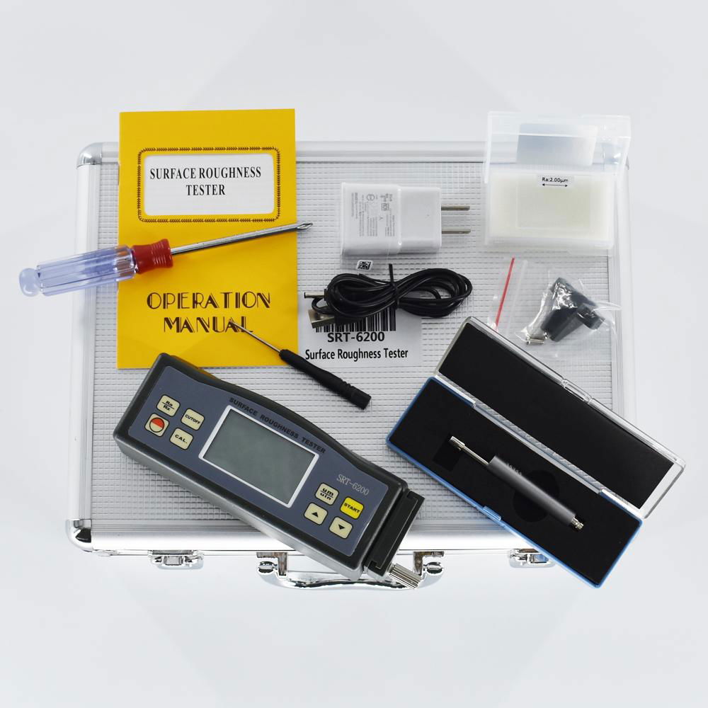 Surface Roughness Tester Meter SRT-6200 Ra 0.05~10.00um Rz 0.020~100.0um