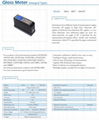 Multi-Angle Glossmeter GM-247 20/45/75 Degree Gloss Meter 0.1-200 GU 6