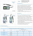 VM-6360 Digital Vibration Tester Meter Analyzer with CD Software and Cable 8