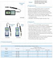 VM-6360 Digital Vibration Tester Meter Analyzer with CD Software and Cable