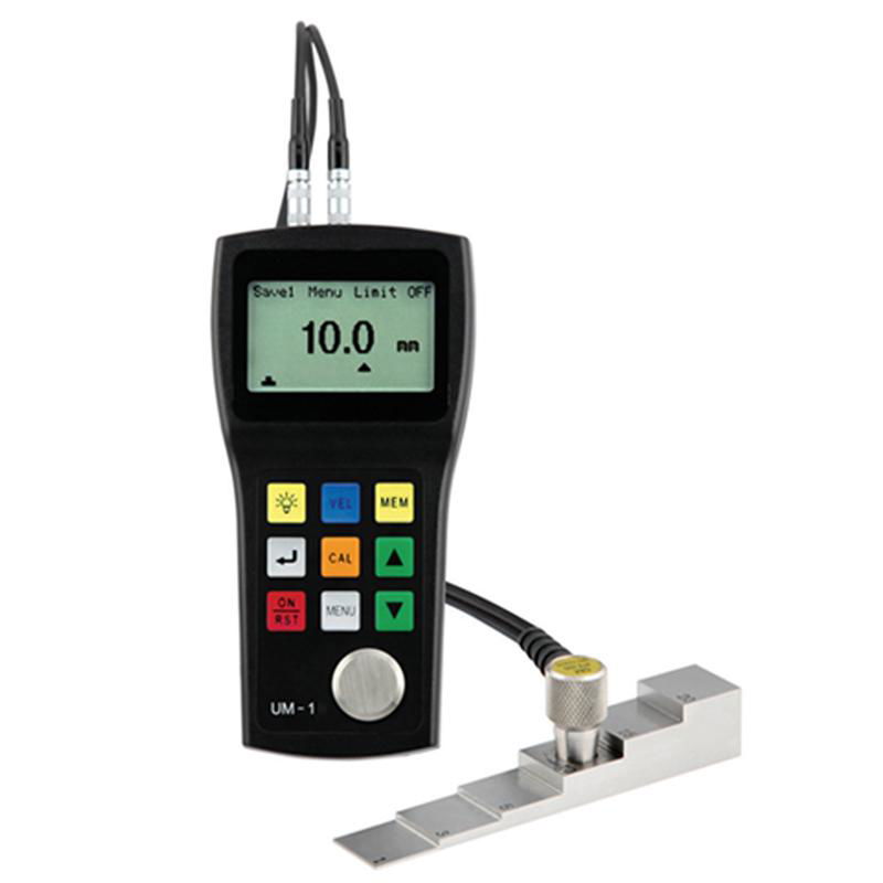 Ultrasonic Thickness Meter UM-1 Digital Portable Thickness Gauge 0.8-300mm