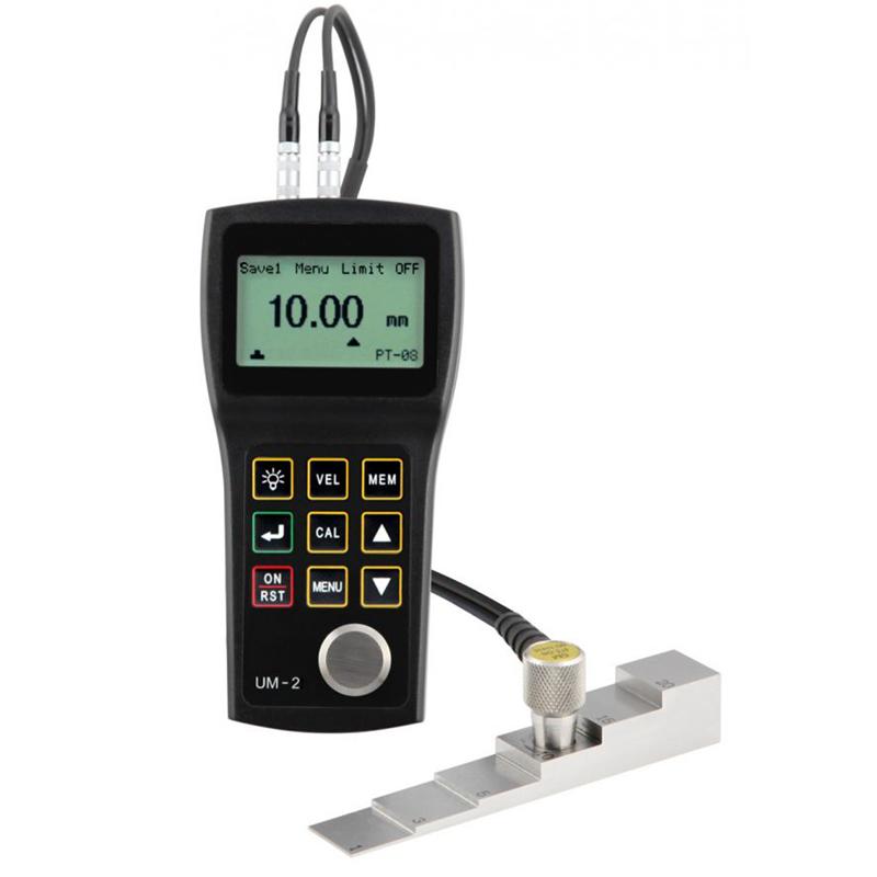 Handheld Ultrasonic Thickness Gauge Portable Thickness Meter UM-2 0.8-300mm