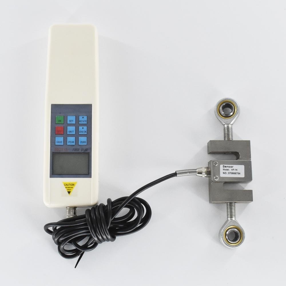 Digital Push Pull Force Gauge HF-1K Dynamometer external sensor 1000N HF-1000 2