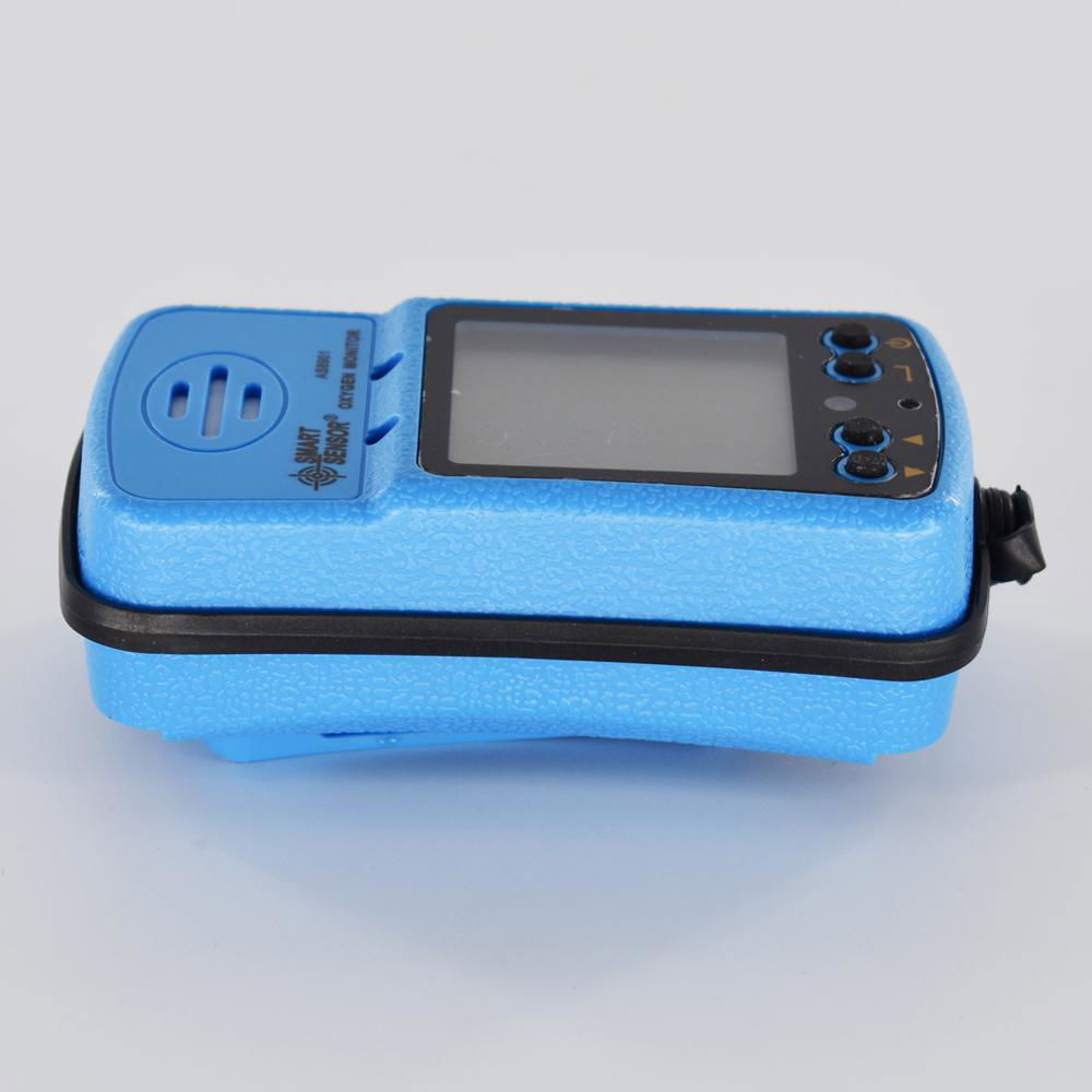 Oxygen Monitor AS8901 O2 Gas Detector 0-30% VOL Sound Light Alarm 2