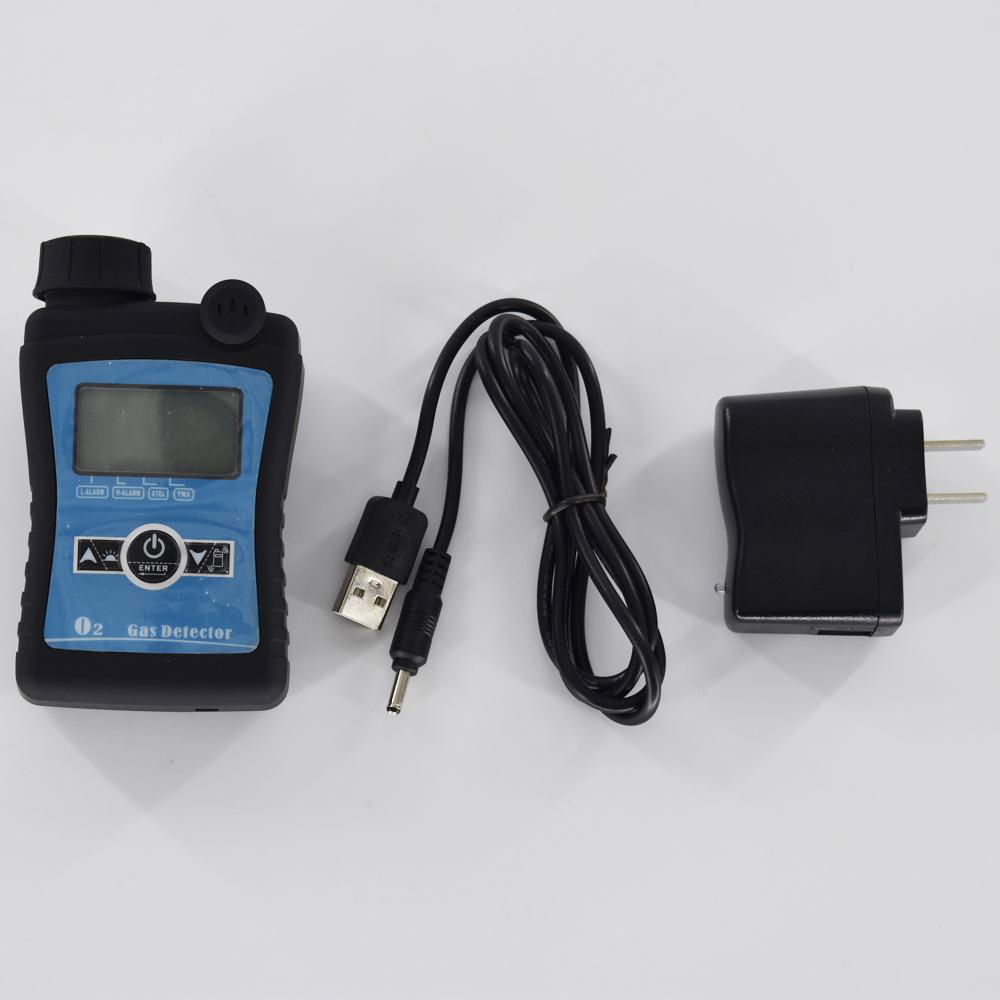 Portable oxygen gas detector analyzer PGas-21-O2 Oxygen Measurement Instrument 4