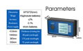 Window Tint Transmission Meter with IR UV blocking rate VL transmittance LS160A 3