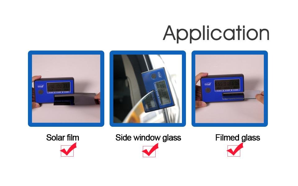 Film for car window transmission meter Filmed Glass Tester UV IR rejection meter 5