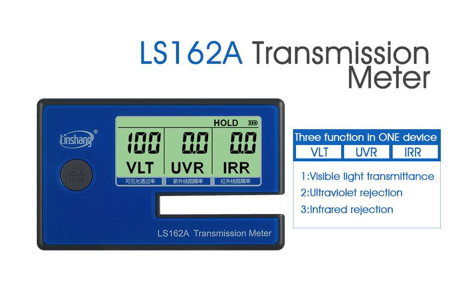 Film for car window transmission meter Filmed Glass Tester UV IR rejection meter 4