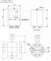 Split type Electromagnetic Flowmeter Flange connection High precision DN10-2000 10