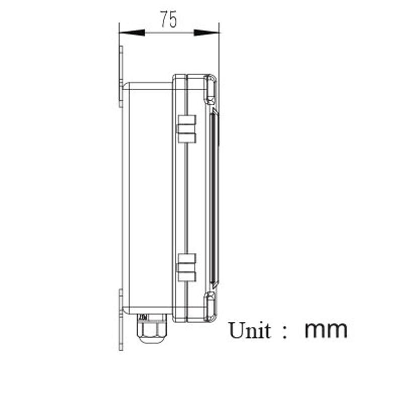 Ultrasonic Flowmeter Wall-mounted Digital Flow Meter TUF-2000SW TM-1 Transducer 14