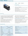 20/60/85 Degree Glossmeter Multi-Angle 0.1-2000Gu Marble Ceramics Gloss Test 2