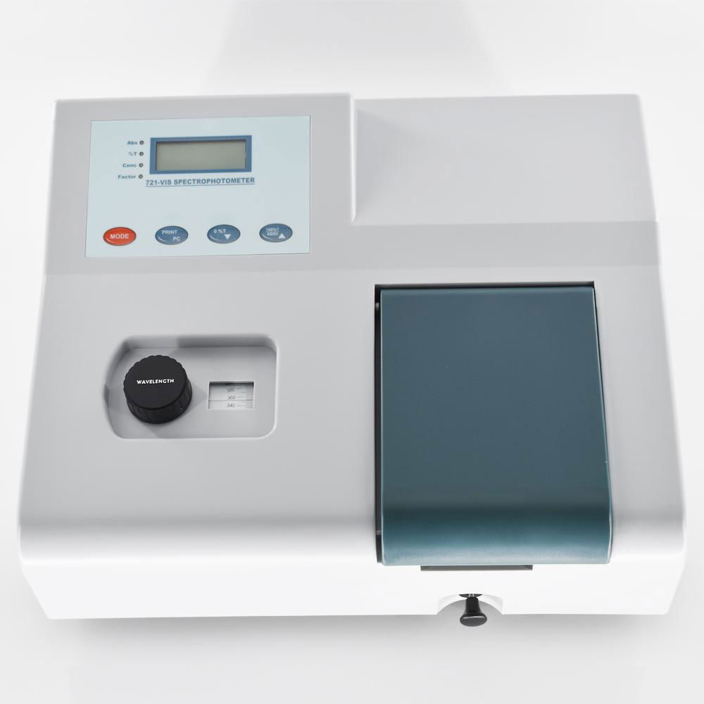 Visible Spectrophotometer 721 3501020nm Wavelength range Spectral