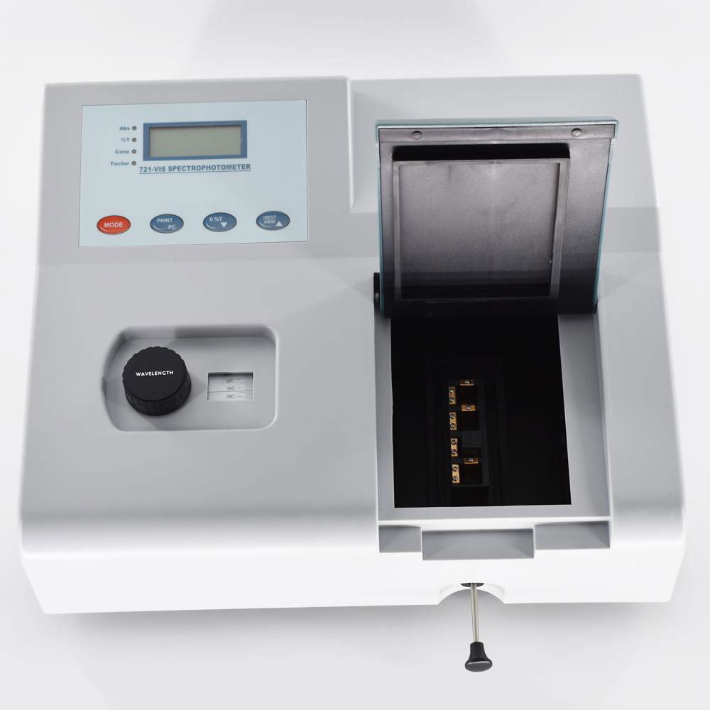 Visible Spectrophotometer 721 3501020nm Wavelength range Spectral
