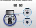 Handheld Industrial Plumbing Inspection CCTV Camera with Video Audio Recording