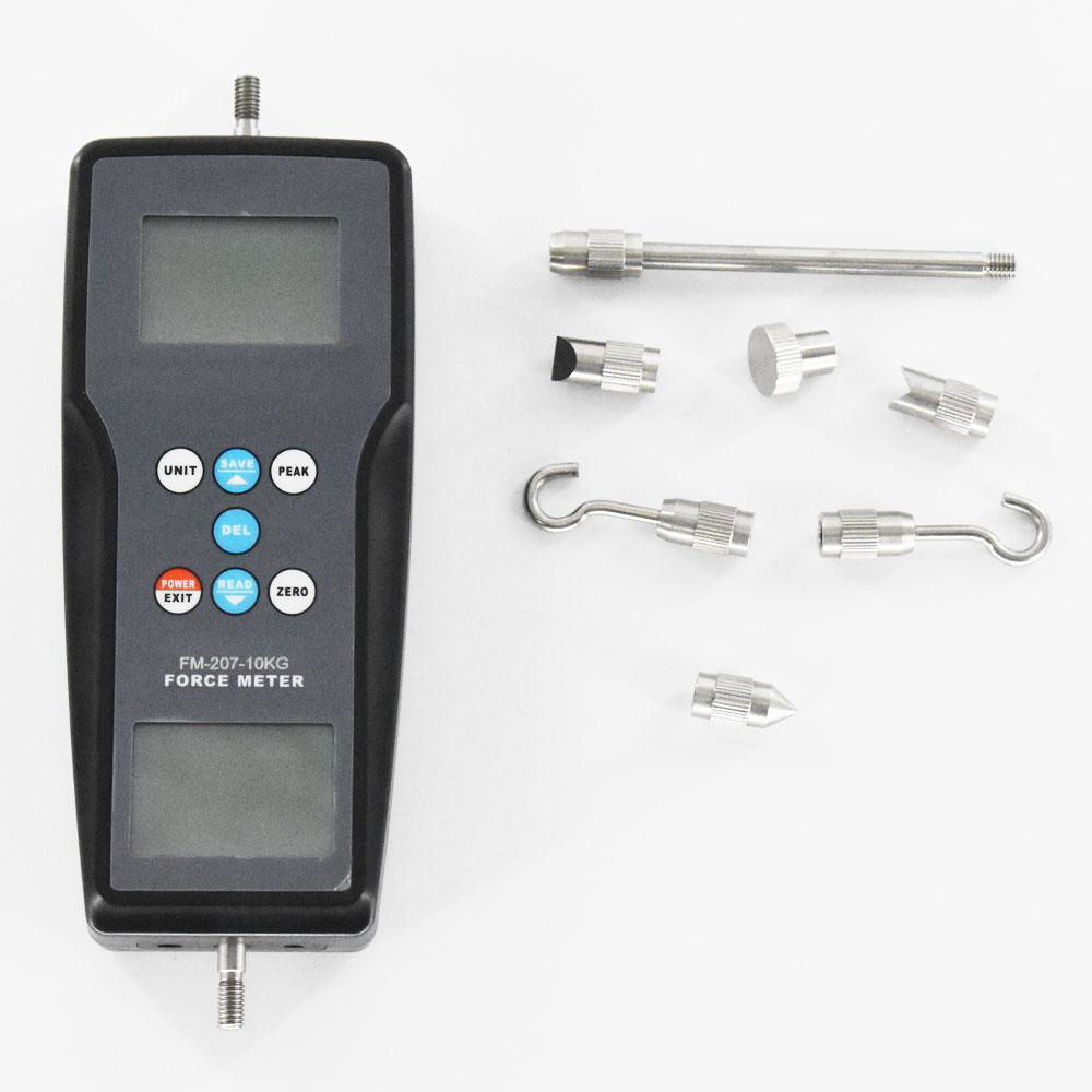 Force Gauge 490N 50kgf 110Lbf digital push pull force tester FM-207-50K