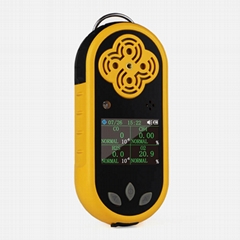 4 In 1 Multi gas Detector K-400 CO, H2S,O2,CH3 multi gas analyzer Gas Monitor