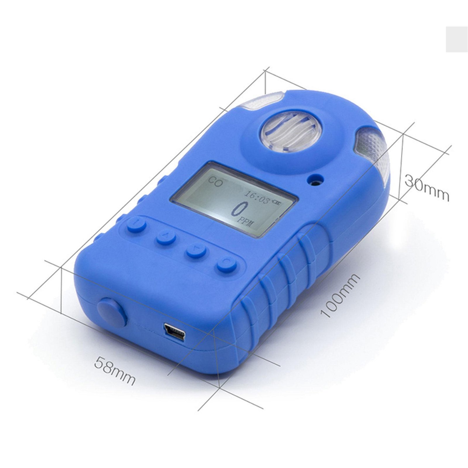 Portable CO Gas Detector BH-90 Industrial Carbon monoxide Gas Alarm detector 4