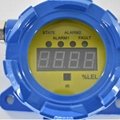 Fixed concentration Gas Detector BH-60 With Display alarm detector Gas Monitor 5