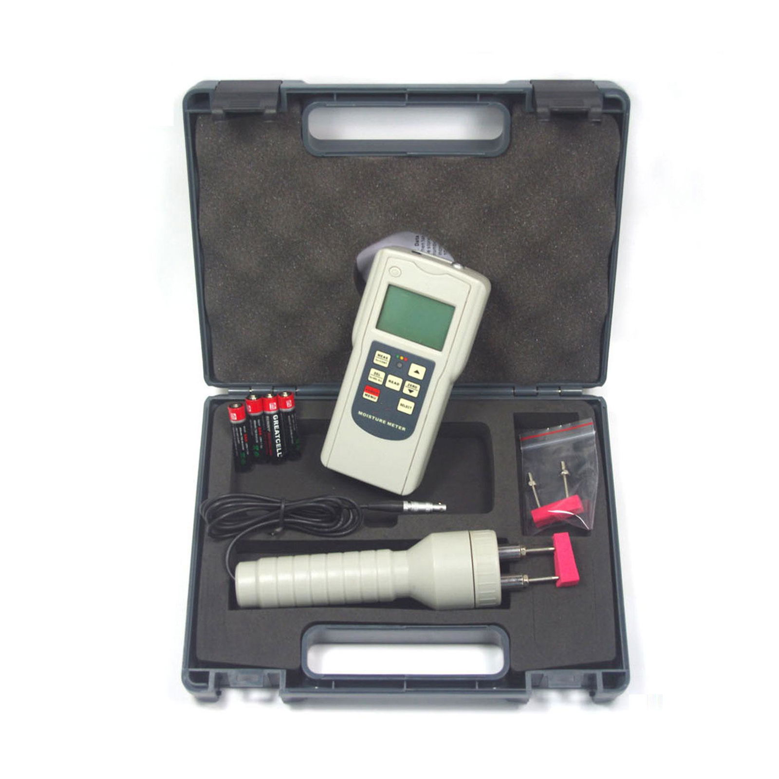 Digital Multifunctional Wood  Moisture Meter Tester tobacco soil Humidity Meter 5