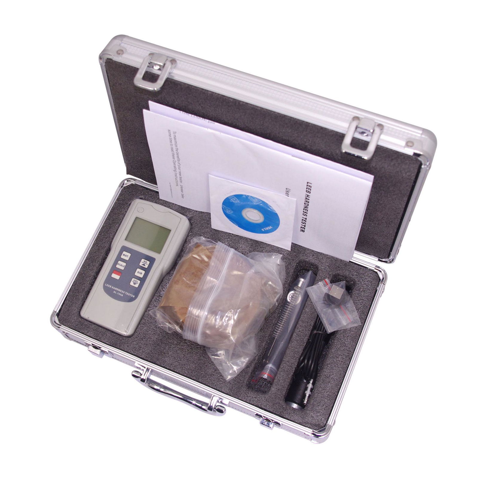 AL-150A Digital Sclerometer Metal Durometer Tester Meter Leeb Hardness Tester 5