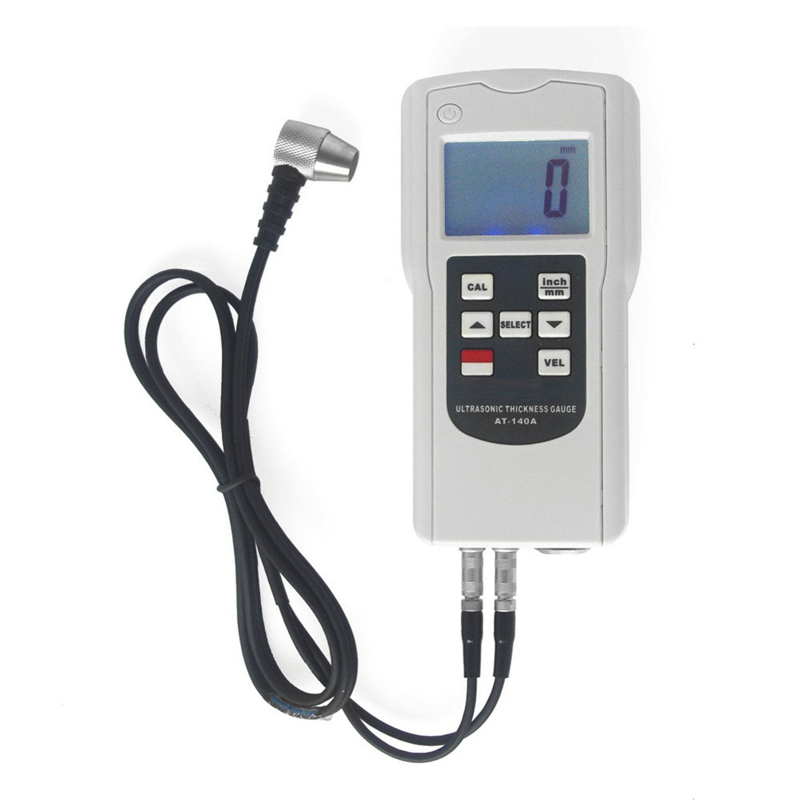 High Precision Ultrasonic Thickness Gauge AT-140A Thickness Meter 1.2 ~ 200mm 4