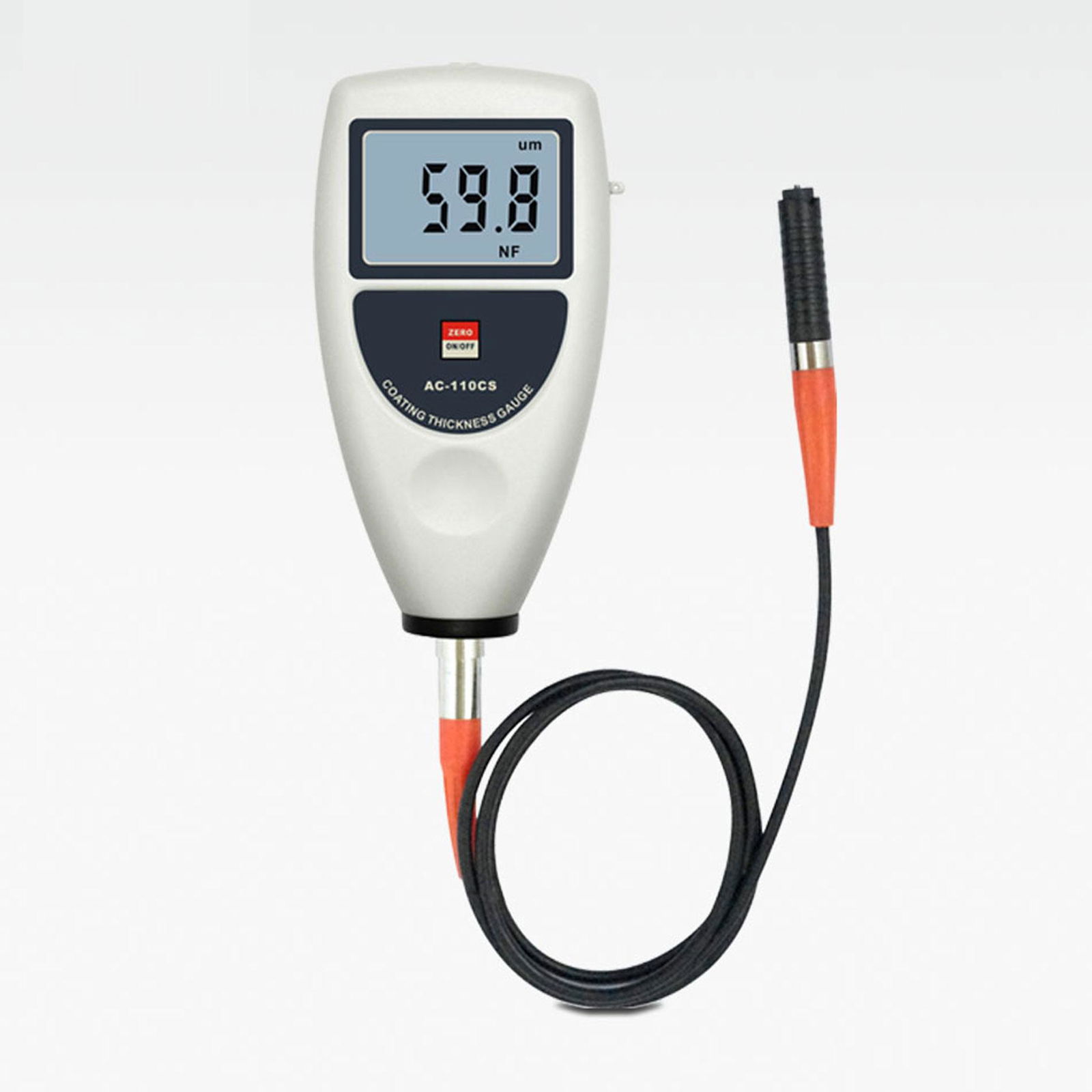 Portable Coating Thickness Gauge AC-110CS Basic Type ThicknessTester 0~1250 um 2