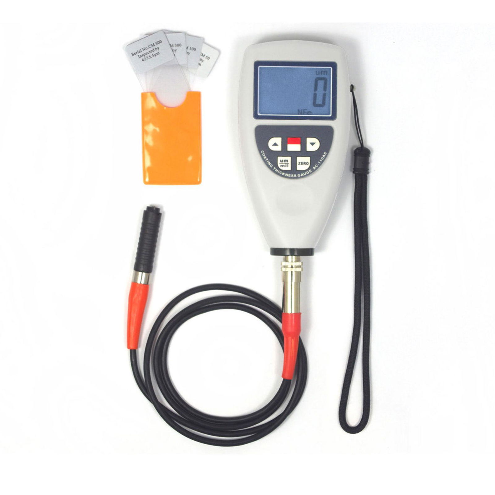 Professional Coating Thickness Gauge AC-110AS 0~1250 um Film thickness Tester