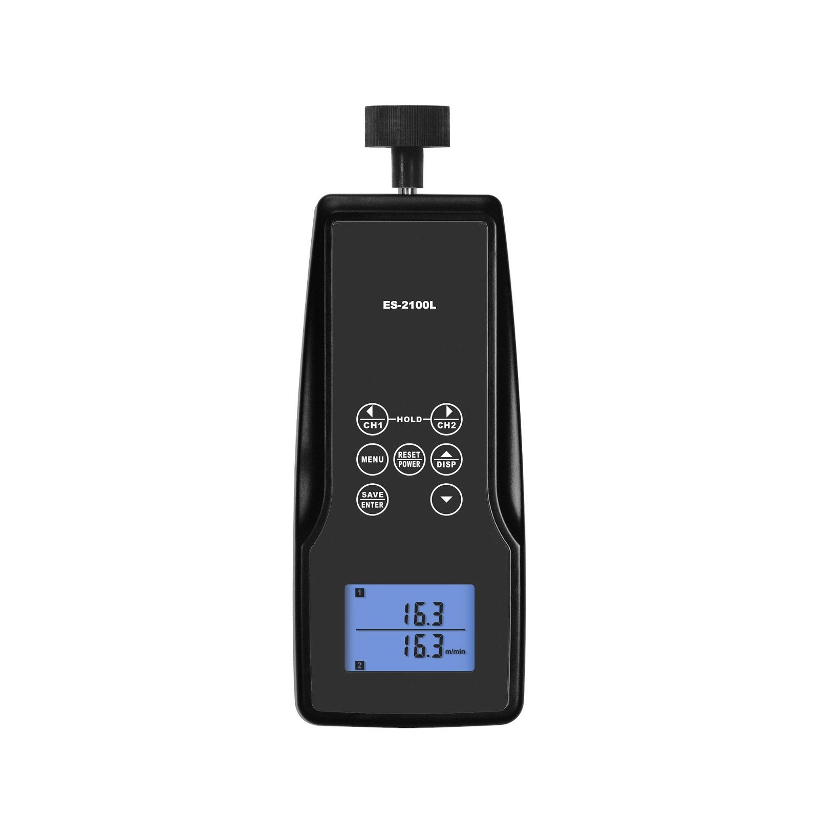 ES-2100L Contact Linear Speed Tachometer Speed measurement range: 0.1~2000m/min 1