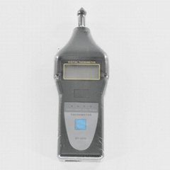 Tachometer Laser 2.5-99999r/min Contact 0.5-1999r/min Surface Speed meter