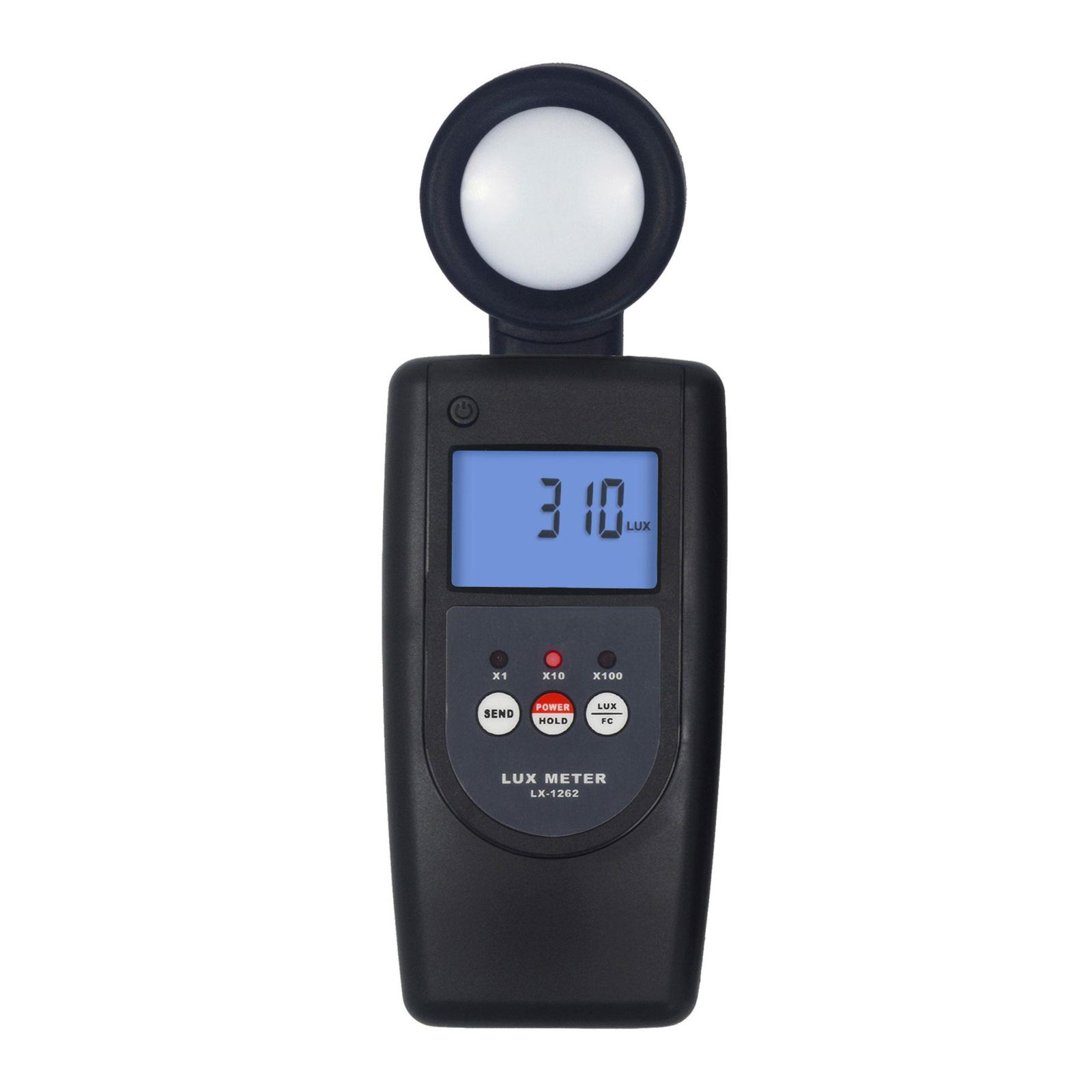 LX-1262 Digital Portable Lux Meter Light Meter Luminometer Range 0~20,000 FC