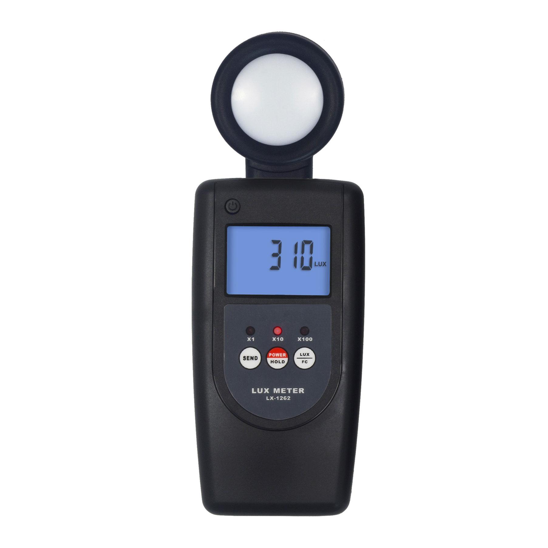 LX1262 Digital Portable Lux Meter Light Meter Luminometer Range 0