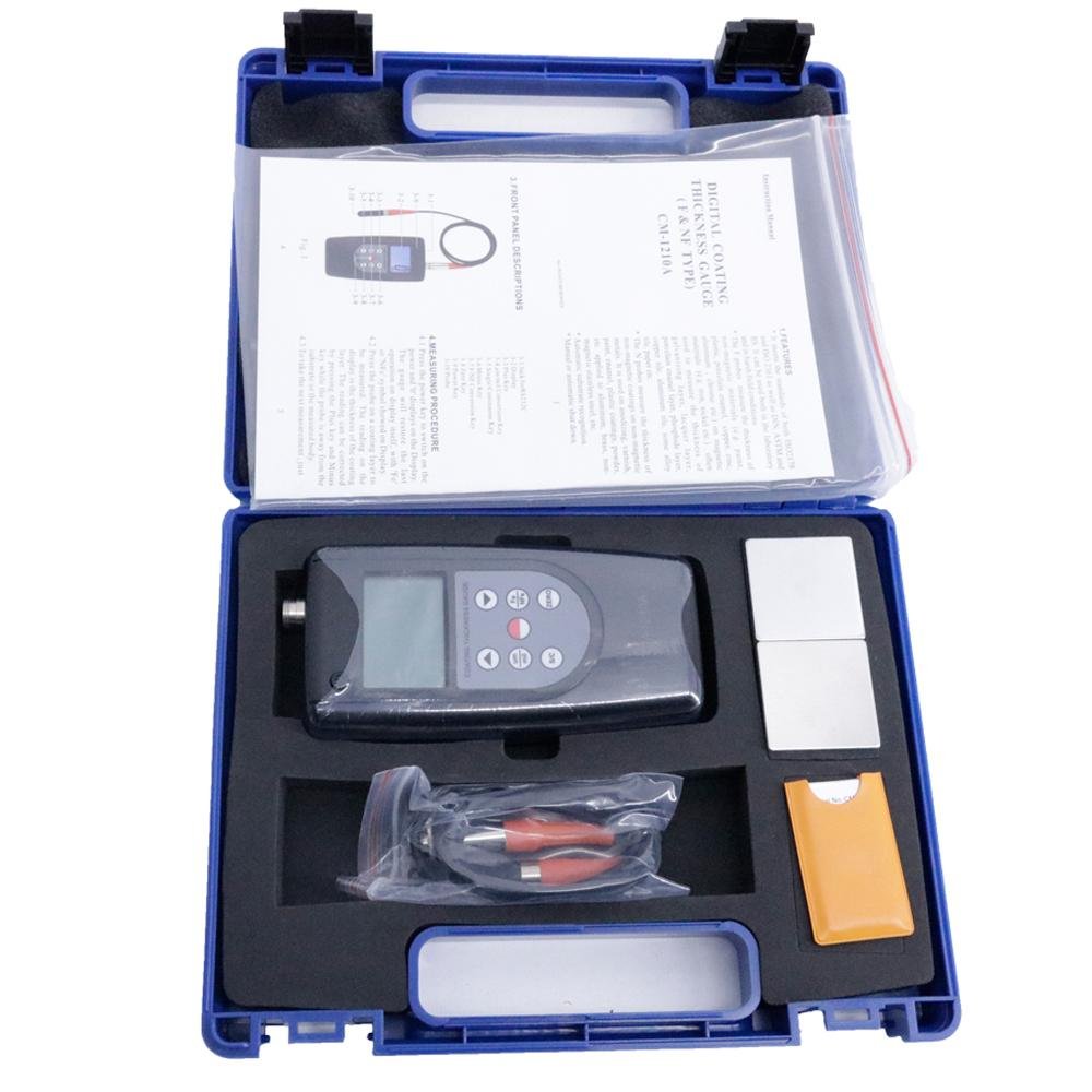 Coating Thickness Gauge CM-1210A Magnetic Induction and Eddy Current 0~2000µm 3