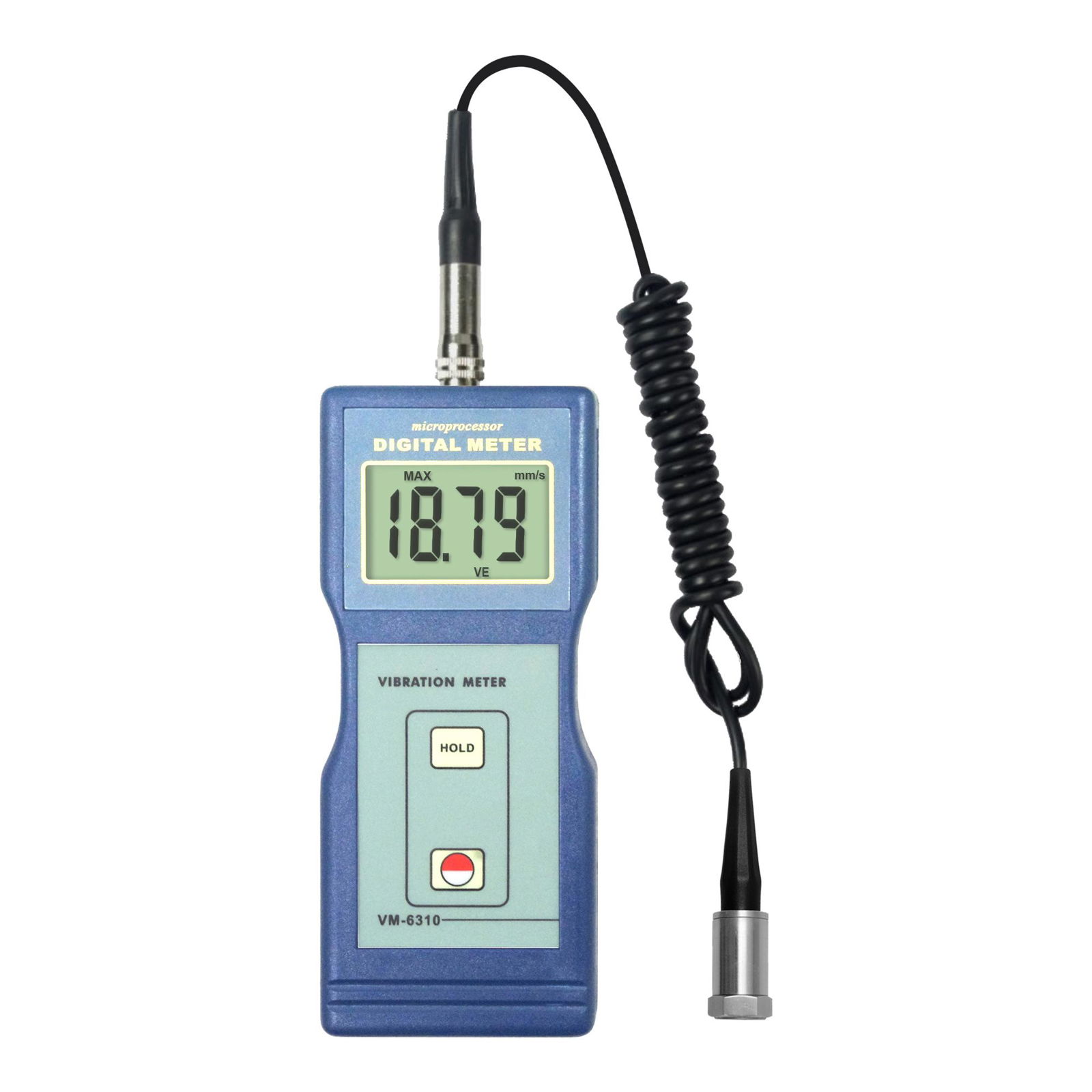 Hight accurate Vibration Meter VM-6310 Digital Vibration Analyzer 0.01~199.9mm/s
