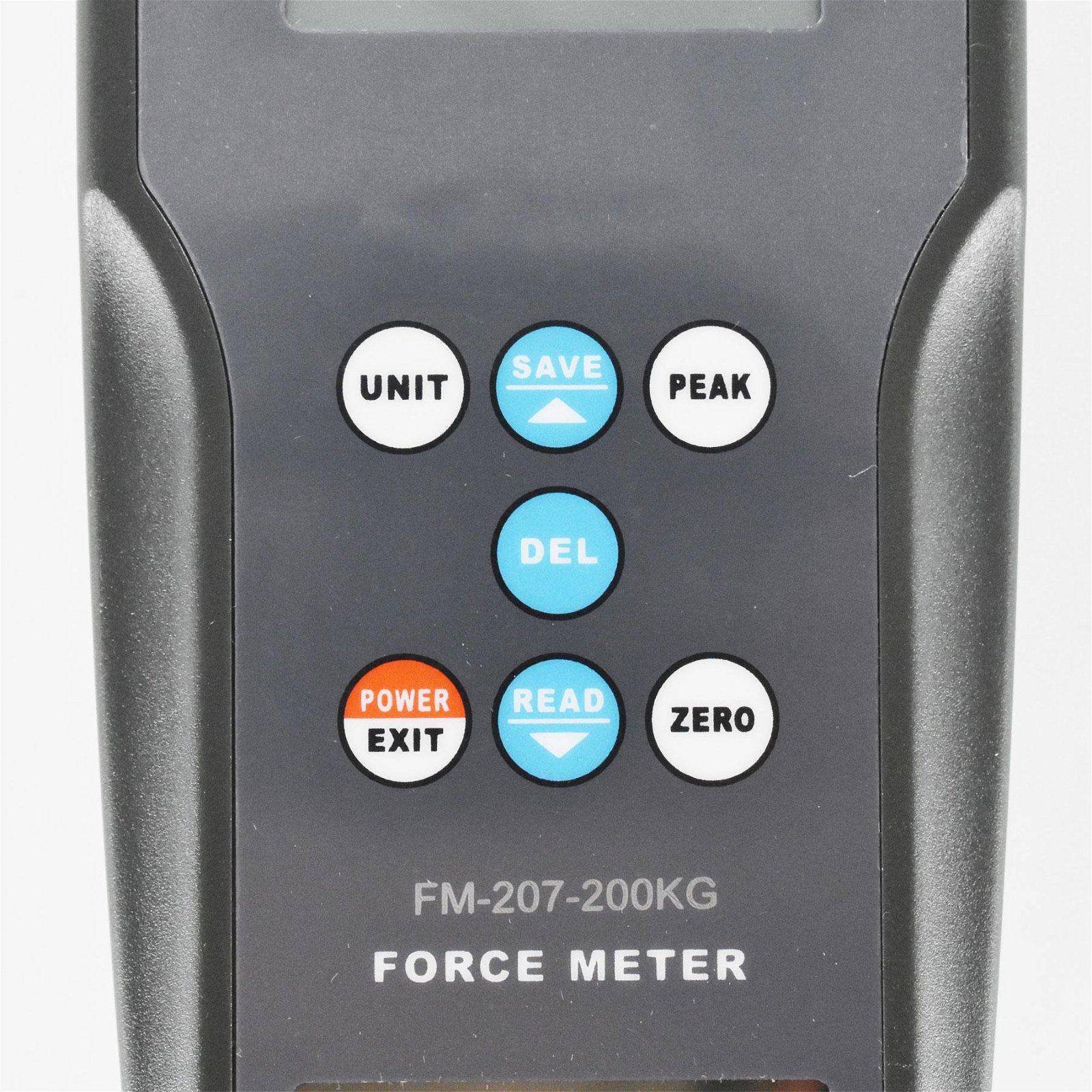 Force Gauge Push Pull tension Meter Tester FM-207-200K 200kgf 440Lbf 1960N 3