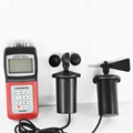 AM-4836C Air velocity/flow sensor3-cup probe Digital Anemometer 2