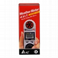 AZ8909 4 in 1 Barometric Pressure Anemometer Air Flow Tester wind speed meter