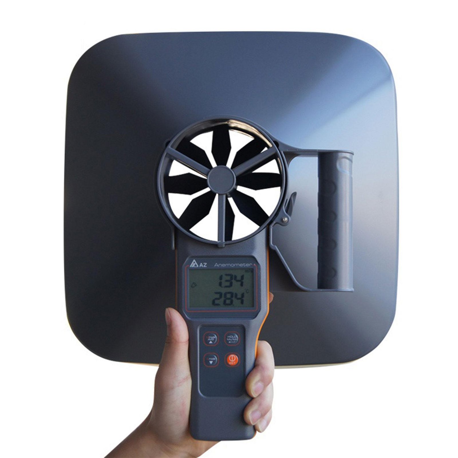 AZ8916  Anemometer Wind Speed Meter Air Velocity Air Volume Temp. Humidity Meter 5