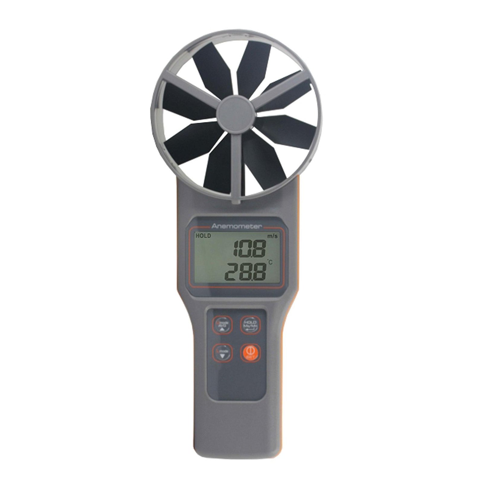 AZ8916  Anemometer Wind Speed Meter Air Velocity Air Volume Temp. Humidity Meter 2