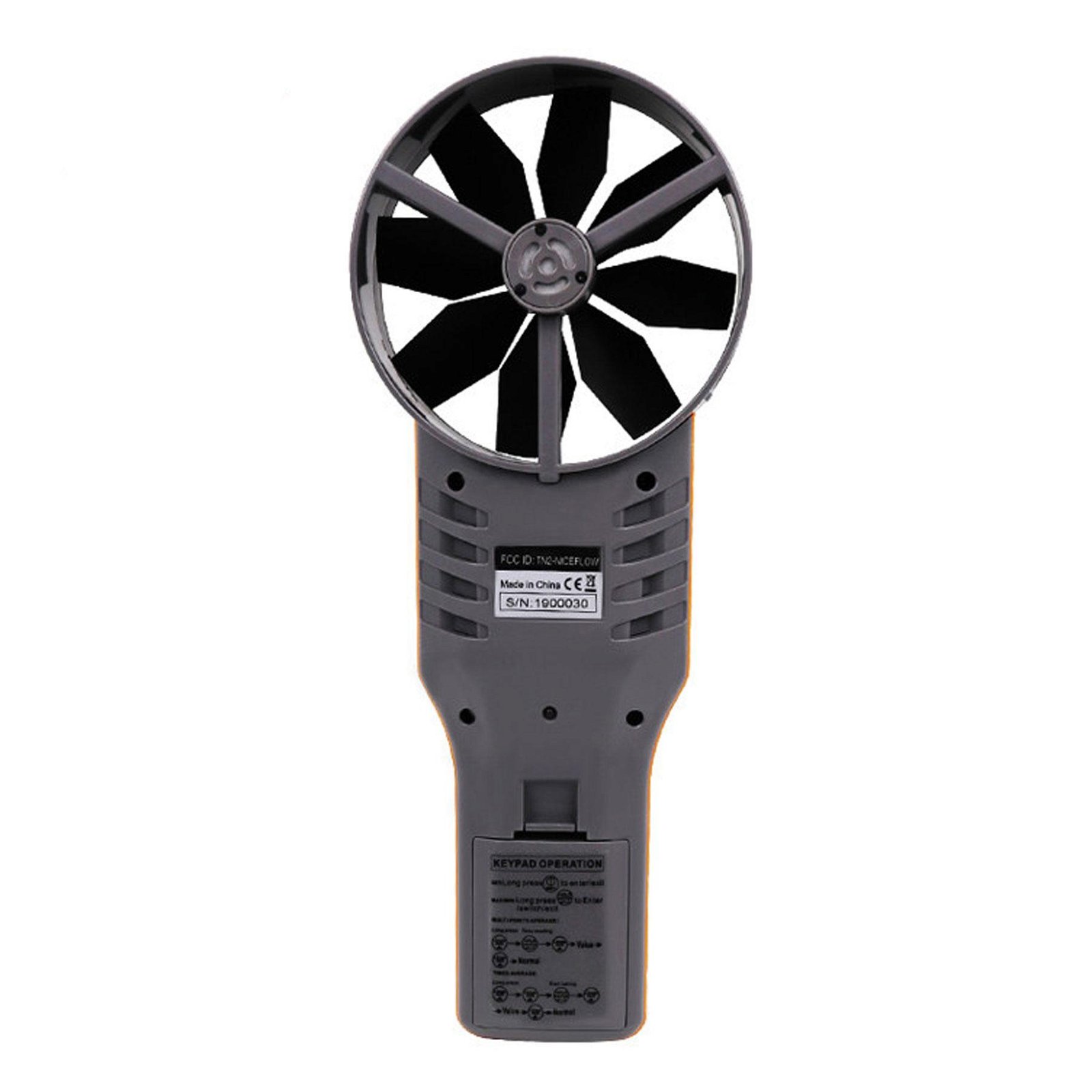 AZ89161 Bluetooth Air Flow Meter air velocity, temperature Wind Speed Meter 3