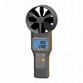 Bluetooth Temp RH Anemometer AZ89171 10 cm Vane Anemometer Wind Velocity Meter 1