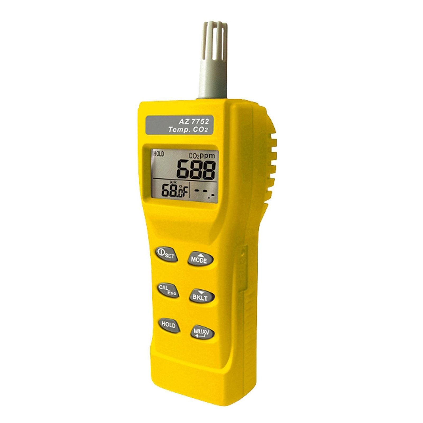 AZ7752 Handheld Indoor Air Quality Temperature CO2 Gas detector CO2 Temp Meter 2