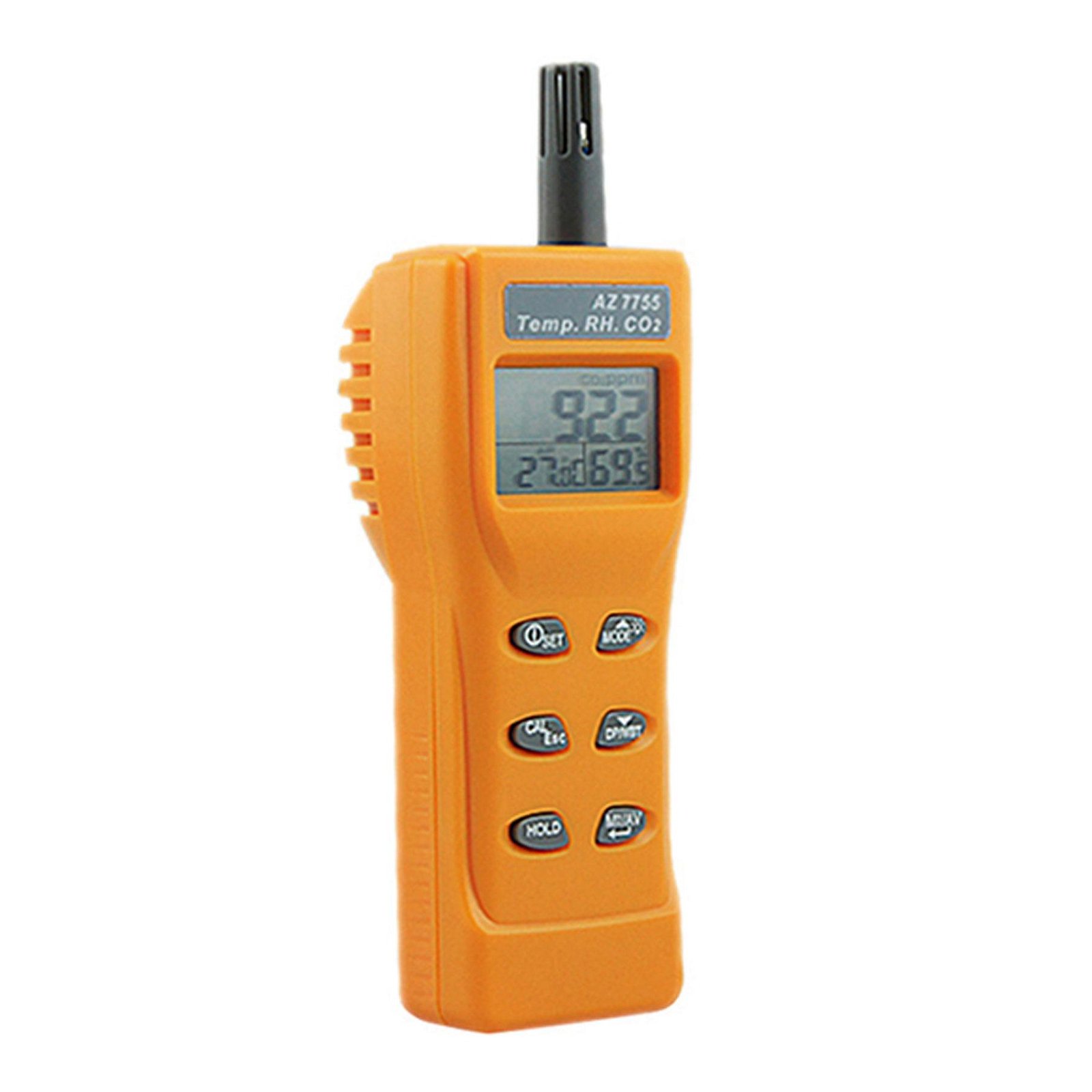 AZ7755 Handheld CO2 Gas Monitor Temperature Humidity Indoor Air Quality Tester 3