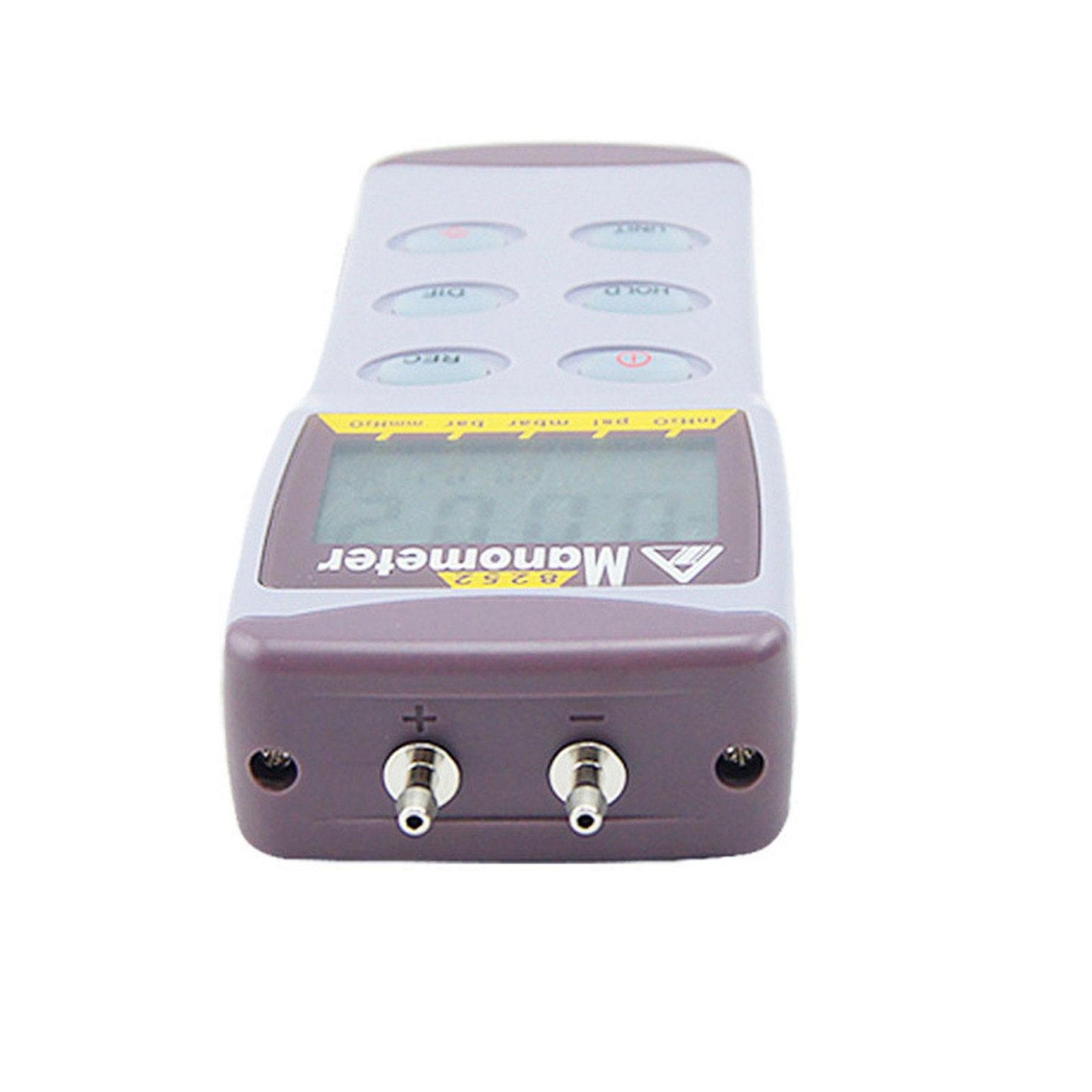 AZ8252 Portable digital gauge/differential pressure meter 2 psi Manometer 5