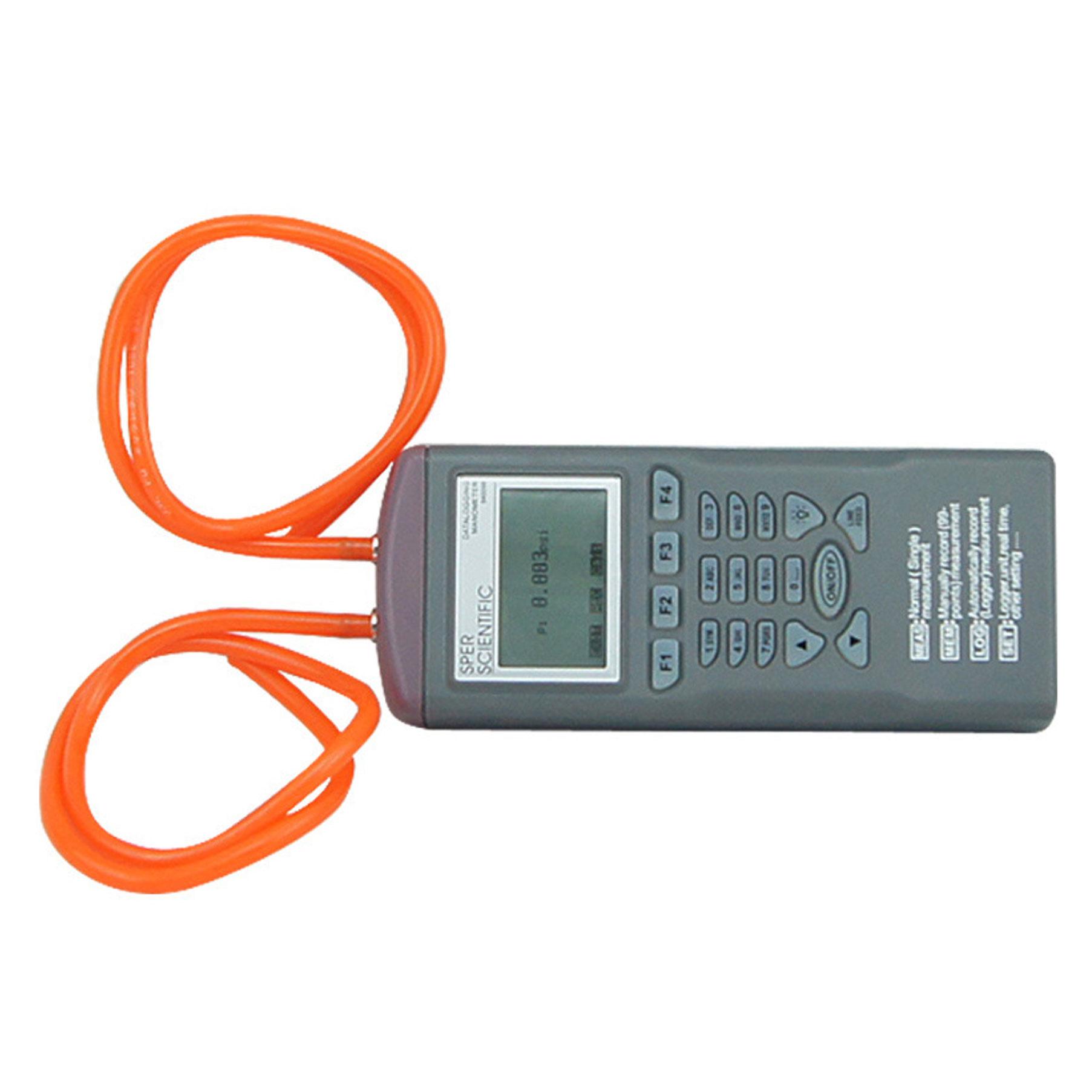 AZ9632 Digital Differential Manometer Data Logger 2 psi Pressure Meter