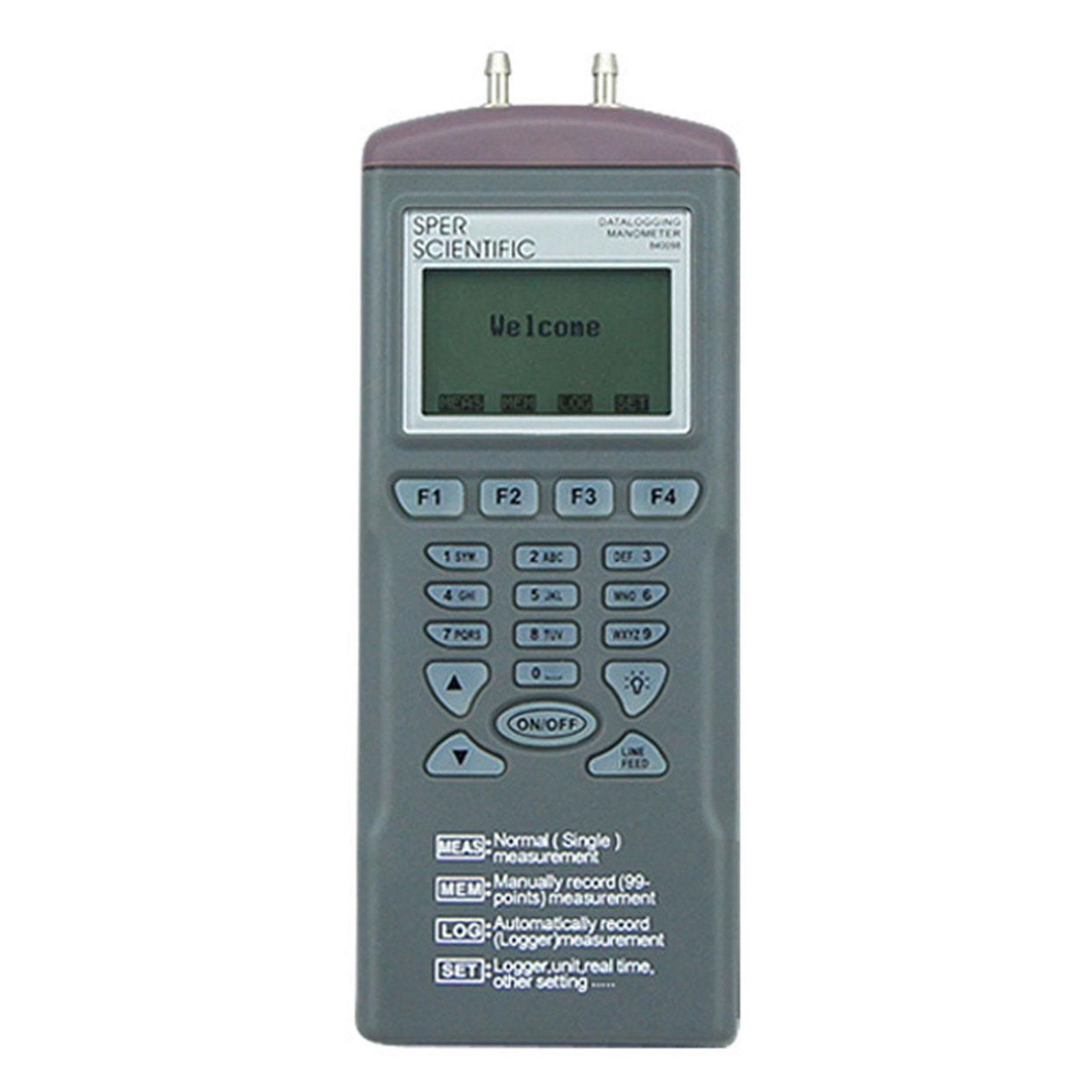 AZ9632 Digital Differential Manometer Data Logger 2 psi Pressure Meter