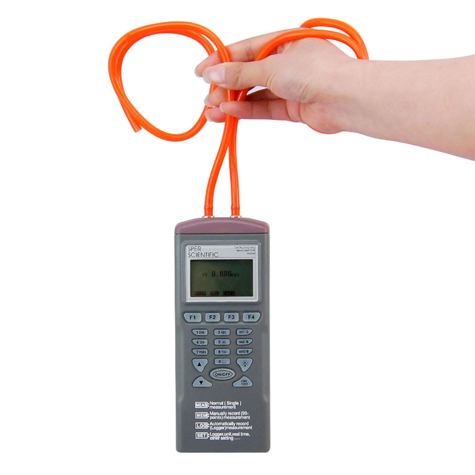 AZ9632 Digital Differential Manometer Data Logger 2 psi Pressure Meter