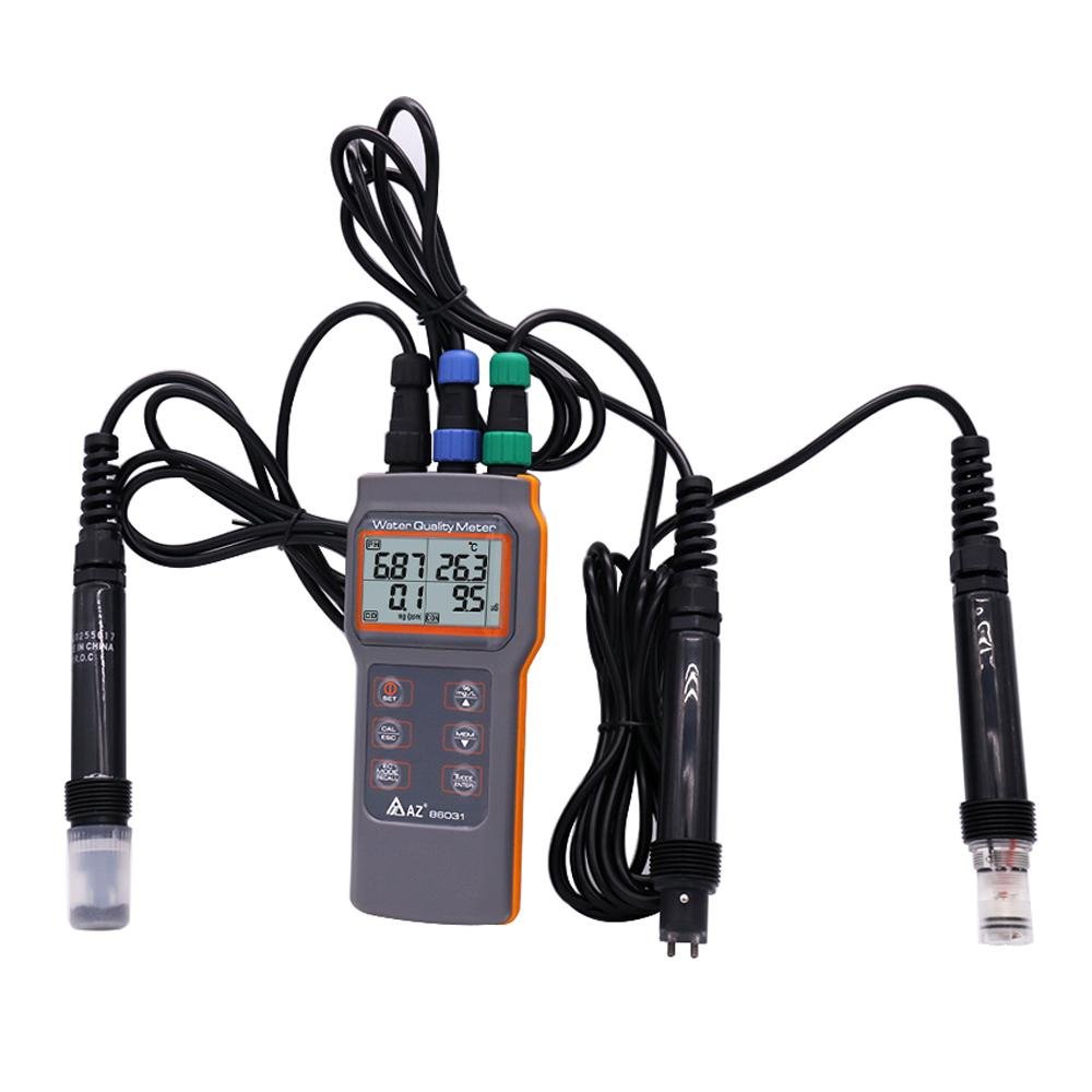 AZ86031 Water Quality Tester PH conductivity (salinity) disso  ed oxygen Meter 1